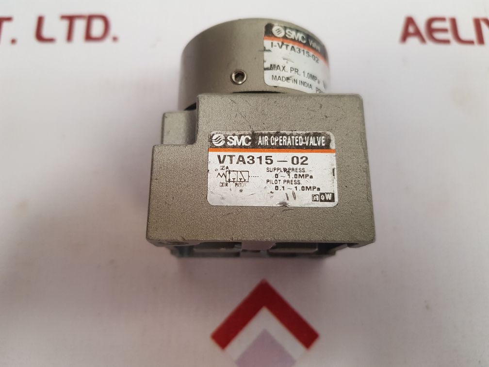Smc Vta315-02 Air Operated Valve