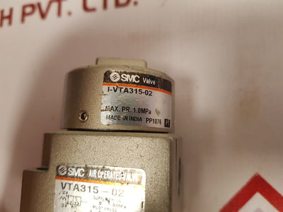 Smc Vta315-02 Air Operated Valve