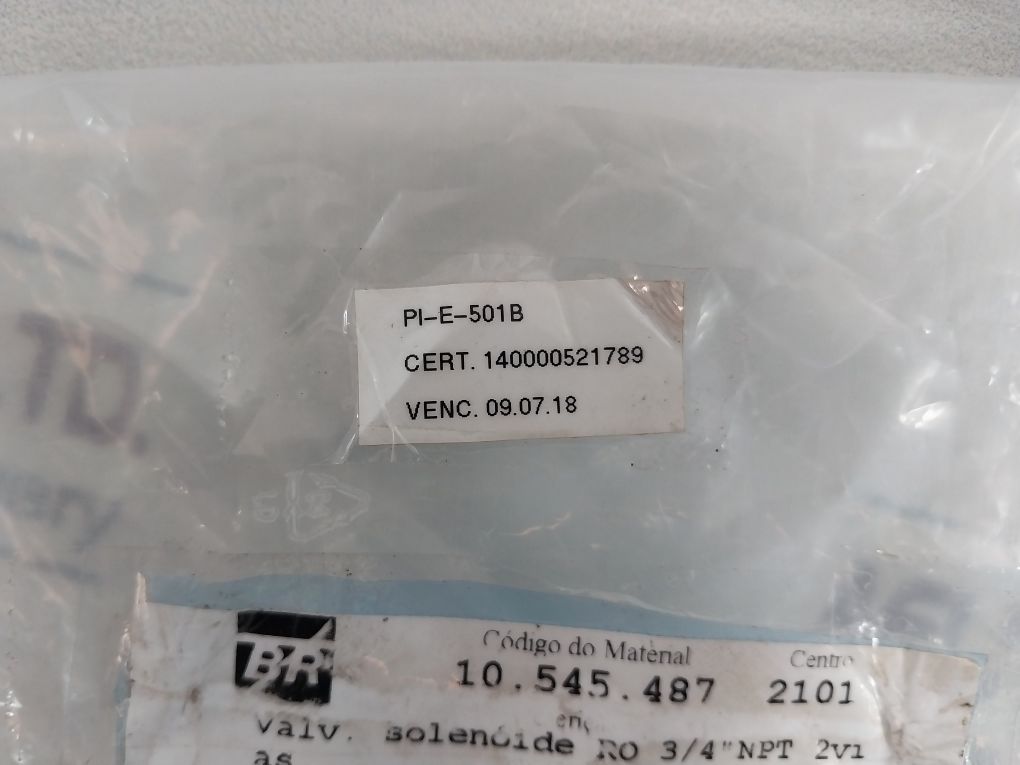Smc Vxz2350-06N-7Gr1-b Solenoid Valve