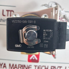Smc Vxz2350-06N-7Gr1-b Solenoid Valve