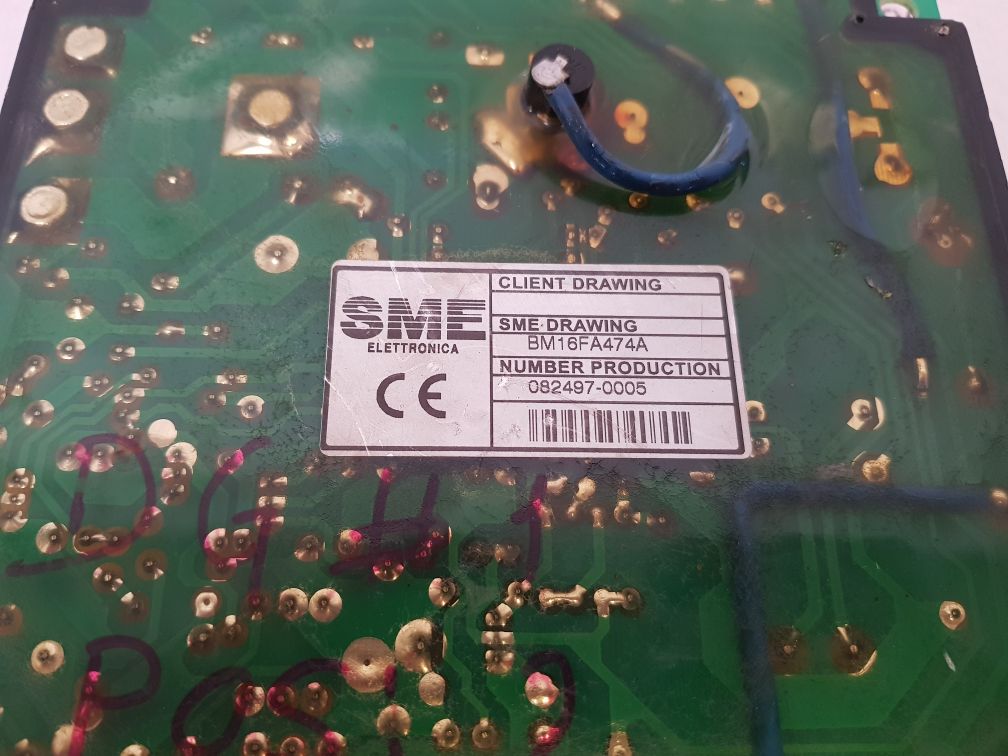 Sme Elettronica M16Fa474A Pcb Card