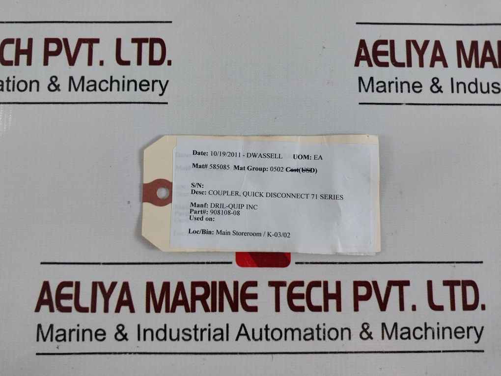 Snap-tite 71-3C12 Coupler