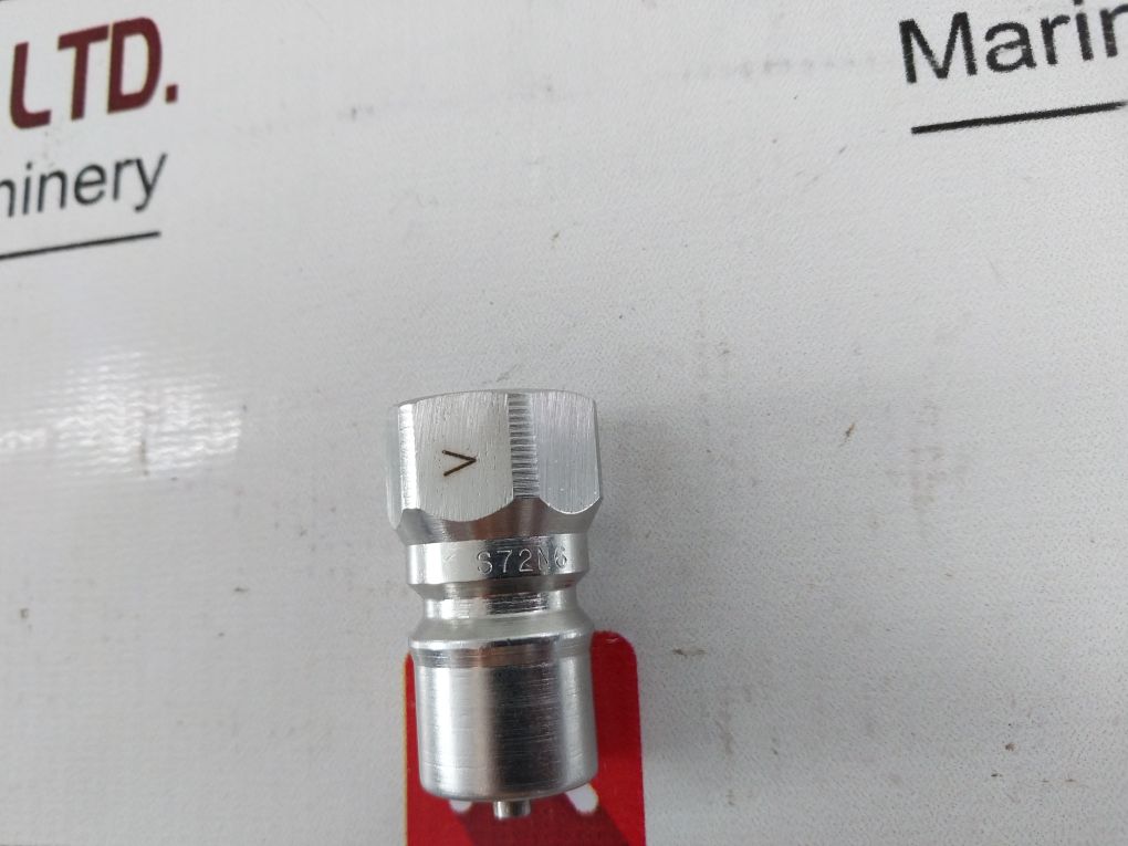 Lot Of 4X Snap-tite S72N66Fv Quick Release Coupling