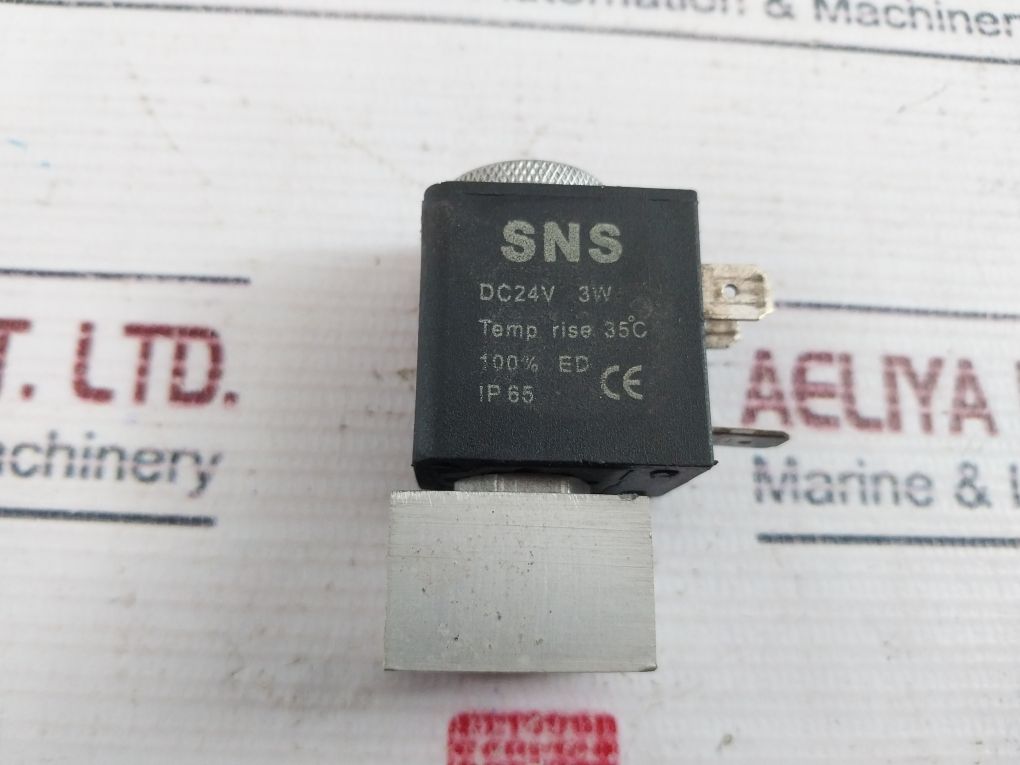 Sns Dc24V 3W Pneumatic Air Solenoid Valve