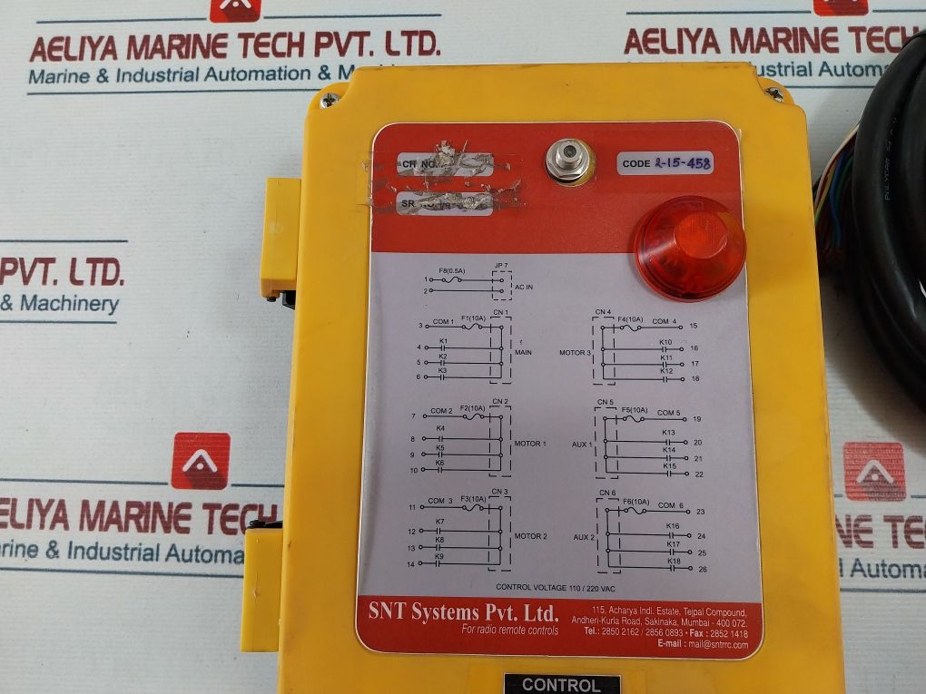 Snt Systems 110/220 Vac Radio Remote Controls