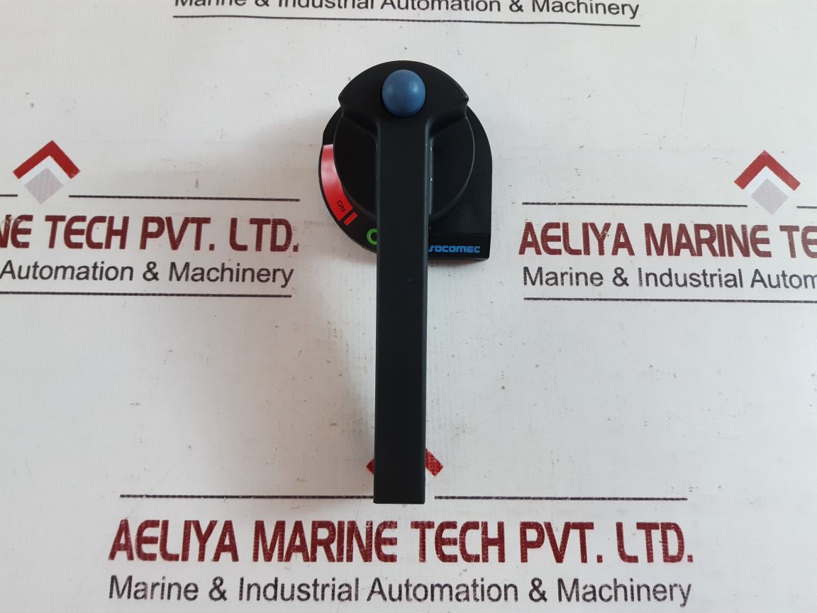 Set Of 2X Socomec 528882-a Door Interlocked Handle