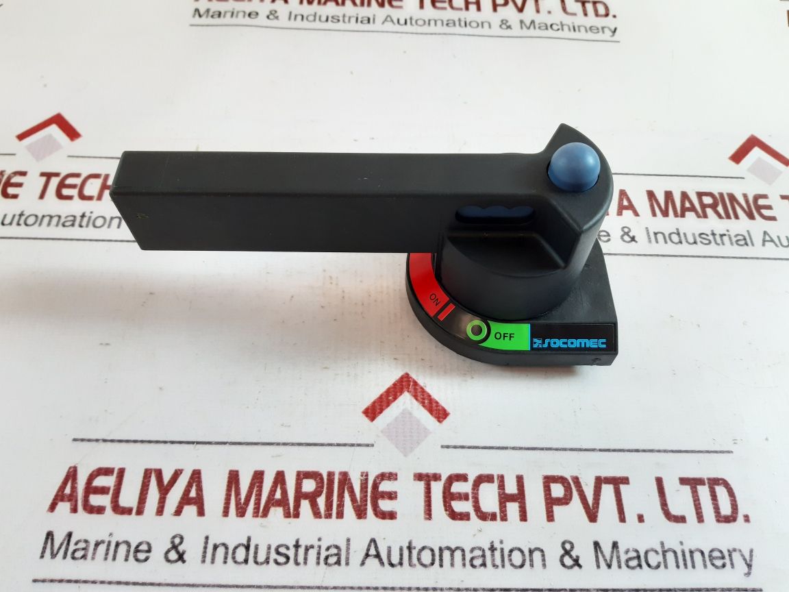 Set Of 2X Socomec 528882-a Door Interlocked Handle