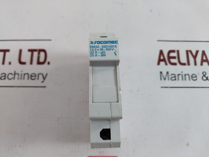 Lot Of 4X Socomec Rm32-55010015 Fuse Holder