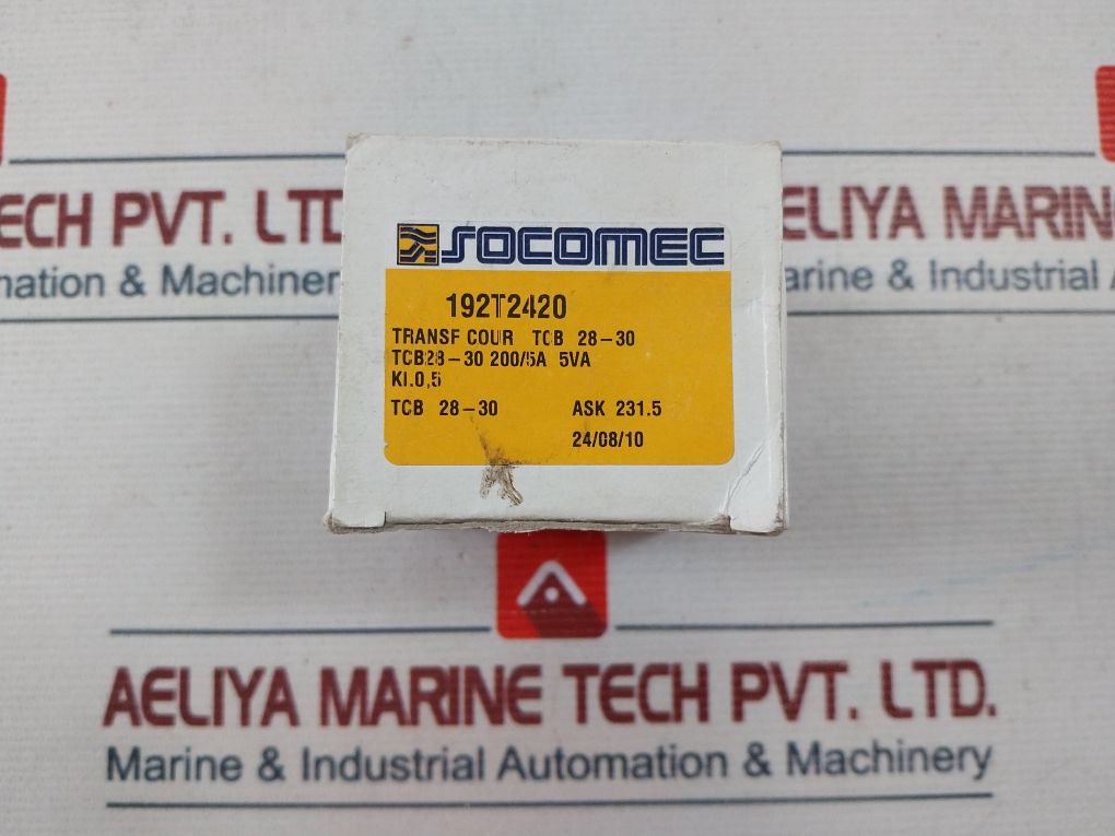 Socomec Tcb 28-30 Current Transformer 50-60Hz 