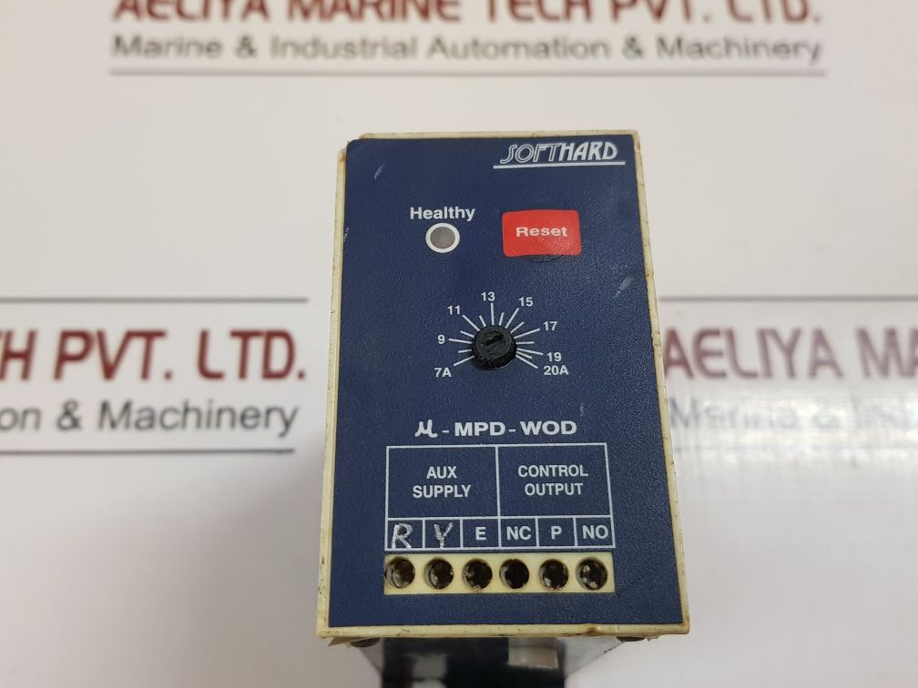 Softhard µ-mpd-wod Motor Protection Unit