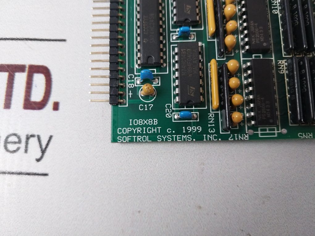 Softrol Systems E3-io8X8B Circuit Board