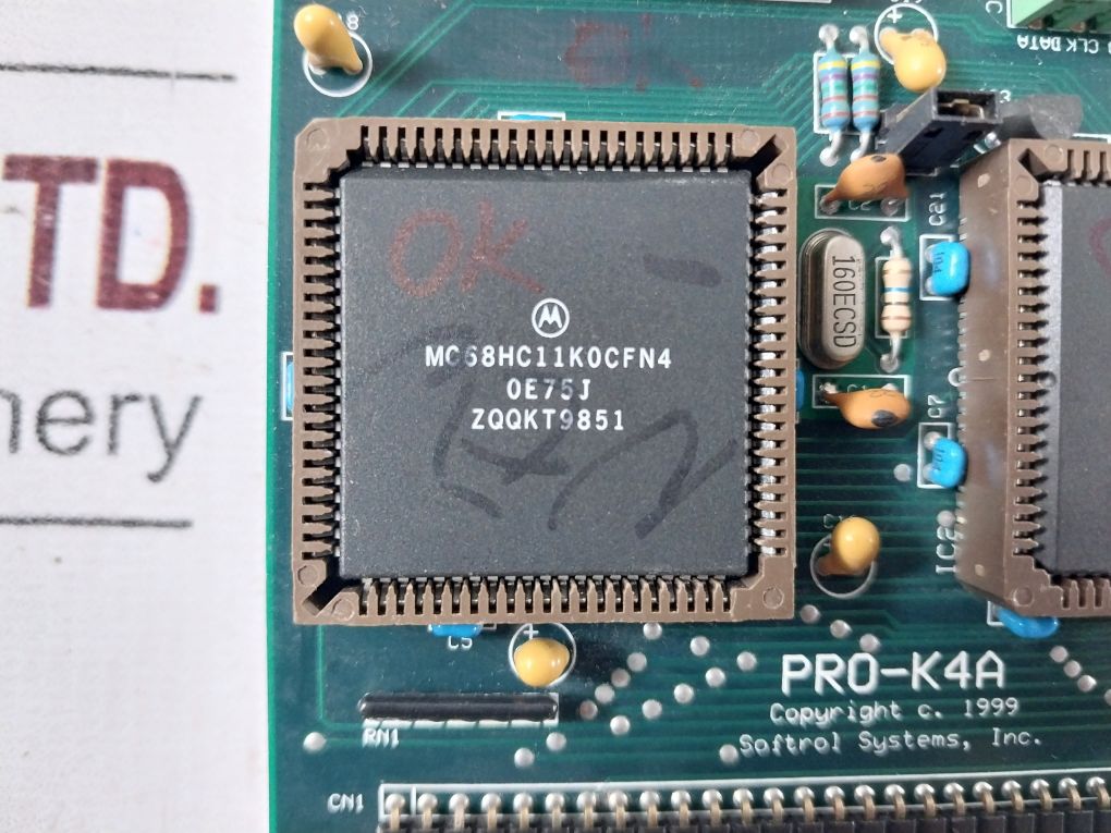 Softrol Systems Pro-k4A Processor Board E3-rem-k4A Set