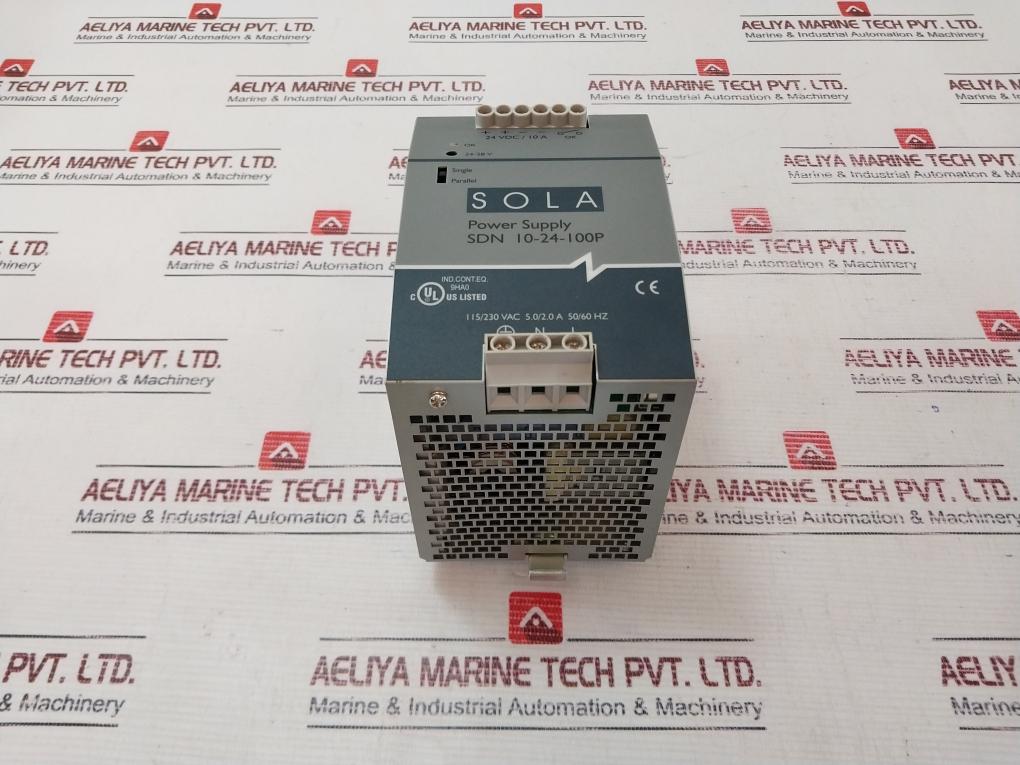Sola Sdn 10-24-100P Power Supply 24Vdc/10A 50/60Hz