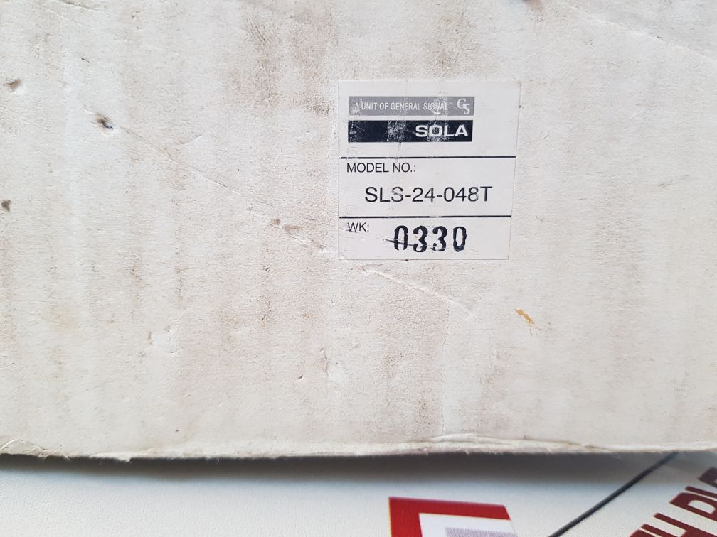 Sola Sls-24-048T Regulated Power Supply
