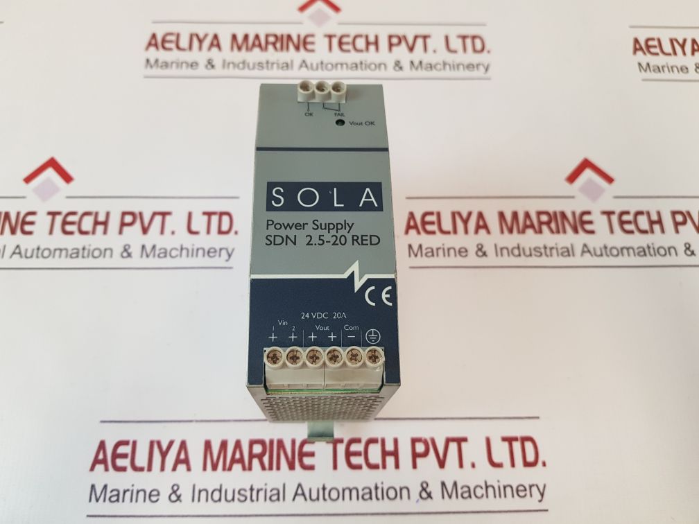 SolaHevi-duty Sdn 2.5-20 Red Power Supply