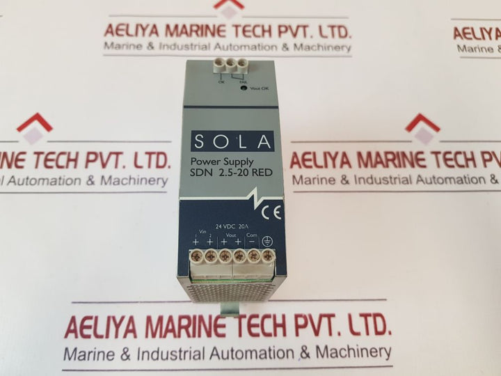 SolaHevi-duty Sdn 2.5-20 Red Power Supply