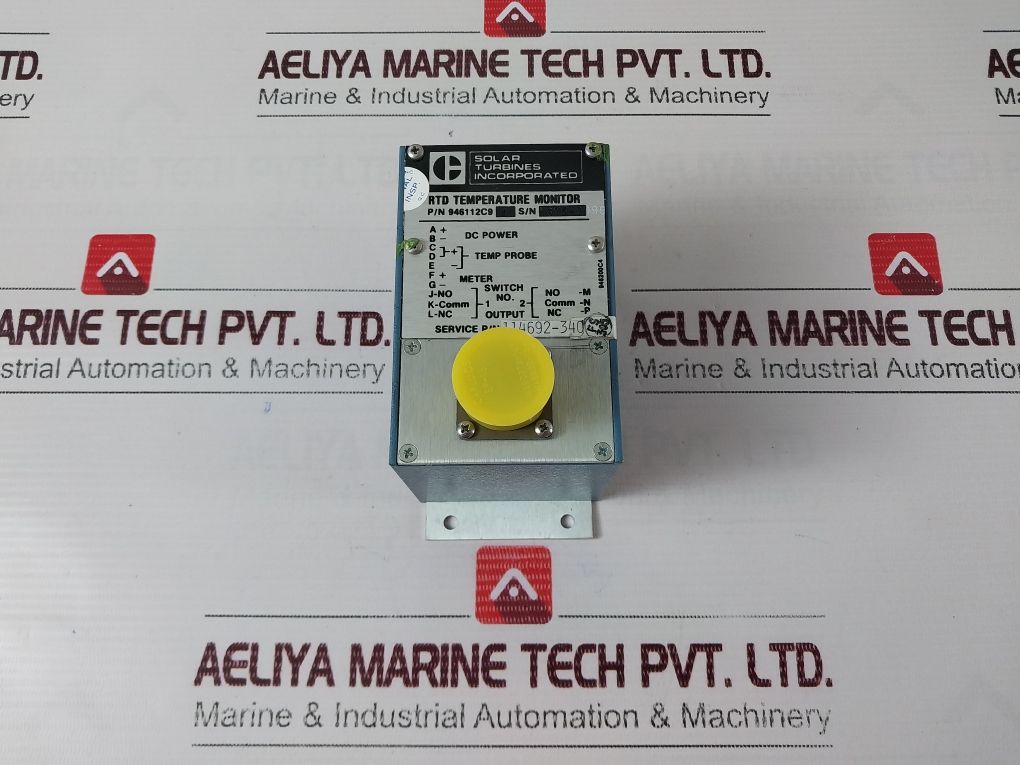 Solar Turbines 946112C94 Rtd Temperature Monitor