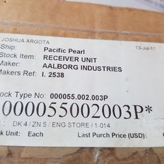 Solartron Mobrey I2538 Electricon Receiver