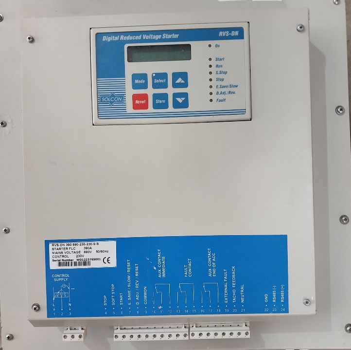 Solcon Rvs-dn 390 690-230-230-9-s Digital Reduced Voltage Starter