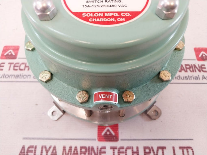 Solon 0-100 Wc/Dp Pressure Switch 1500 Psi