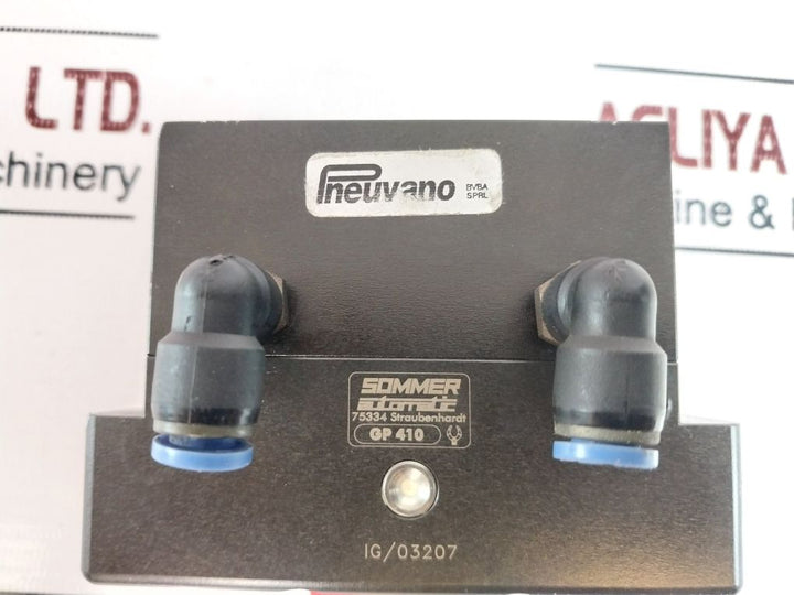 Sommer Automatic Gp 410 Nc Pneumatic Parallel Gripper