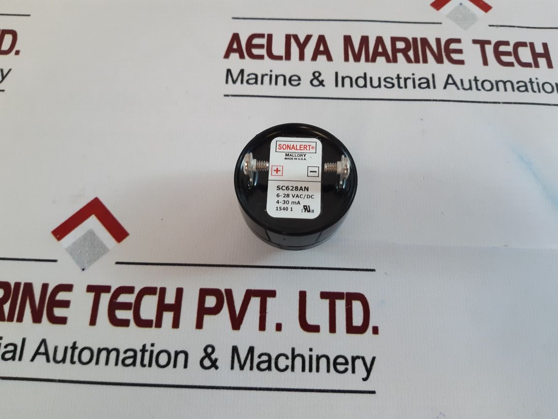 Mallory Sonalert Sc628An Audible Alarm