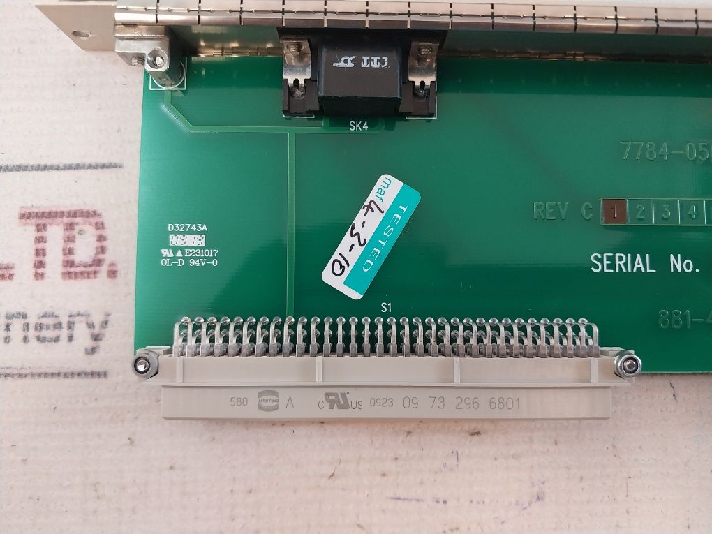 Sonardyne 7784-056-01 Gfx Video Rgb Board