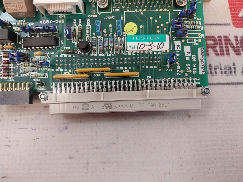 Sonardyne 7784-141 Cpu Spreader Pcb Assy Board