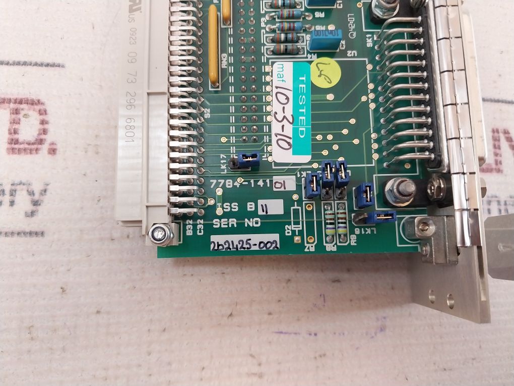 Sonardyne 7784-141 Cpu Spreader Pcb Assy Board