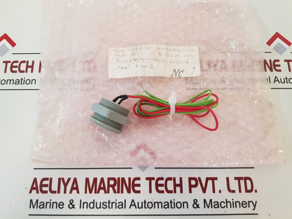 Sonitron Sc235B Panel Mount Continuous Internal Buzzer