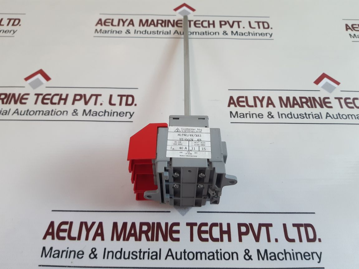 Sontheimer Hlt404VX83 Load Break Switch
