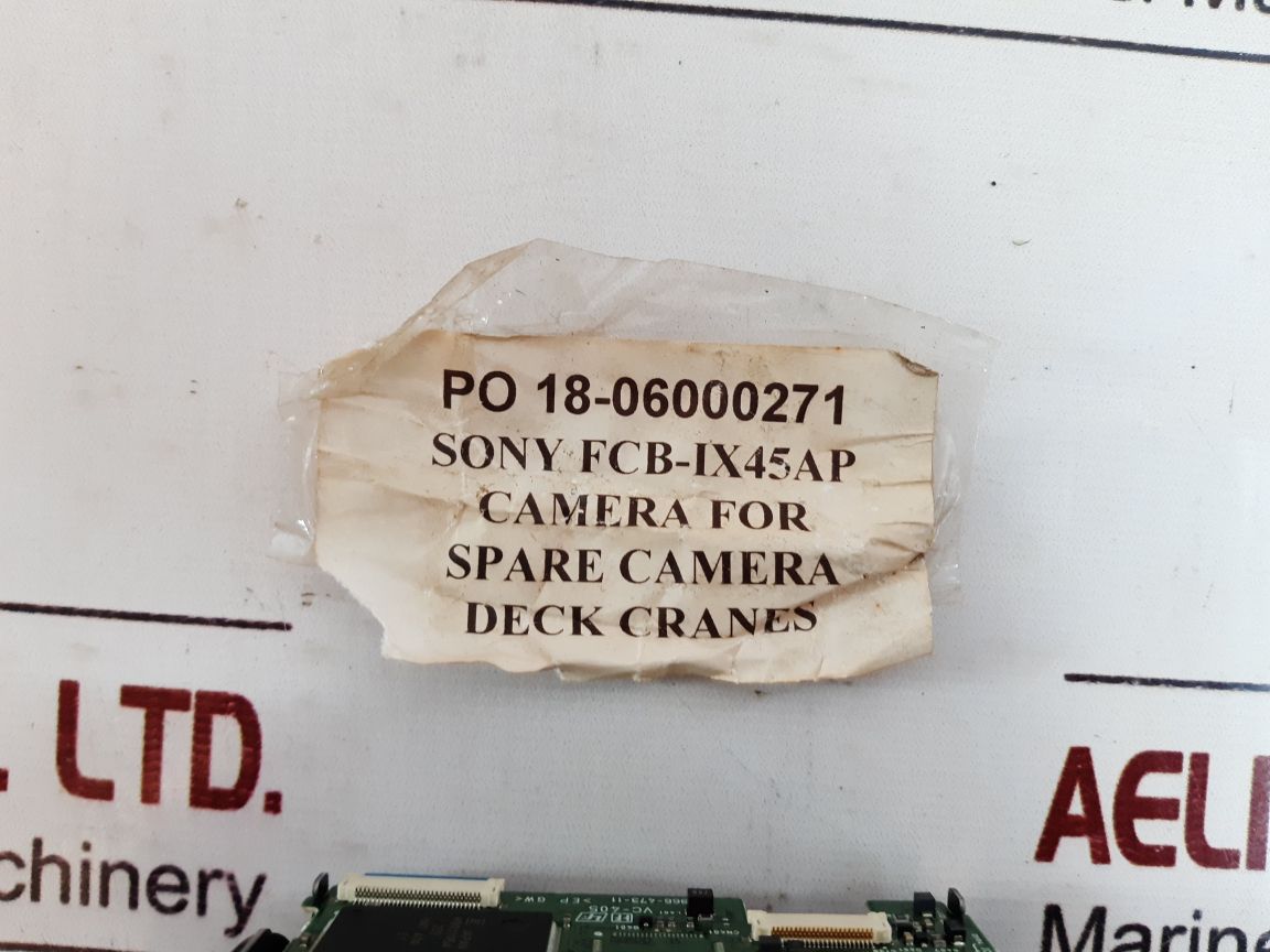 Sony Fcb-ix45C Color Block Camera 3003595