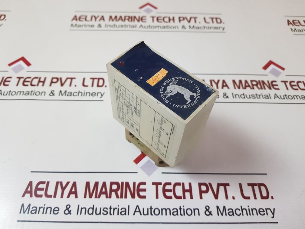 Sophus Berendsen Sa 156 Time Delay Relay 2.5-50 Min.
