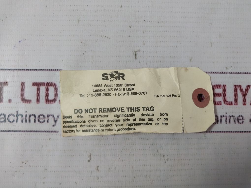 Sor 534Hs-tn5K-p9-c1A Pressure Transmitter