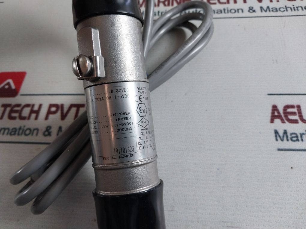 Sor 805Pt-c08-a Pressure Transmitter 0-5000 Psi 8-30Vdc