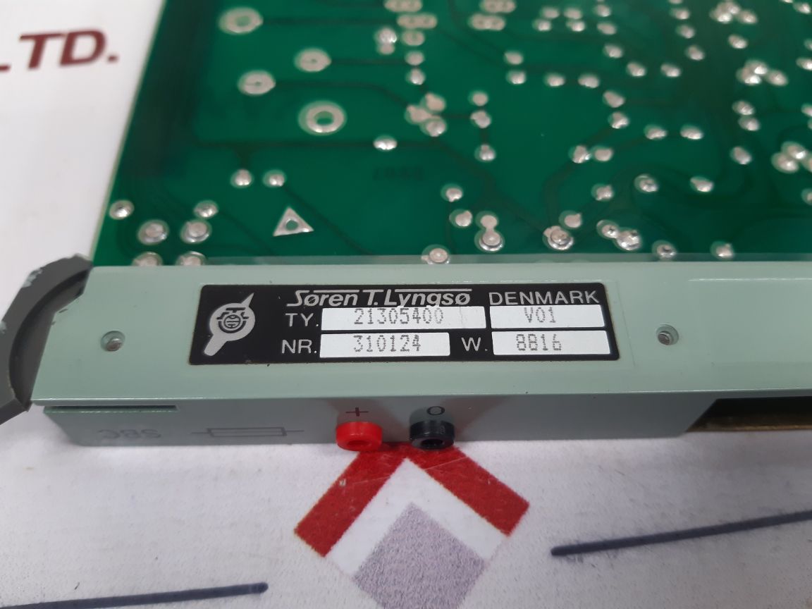 Soren T. Lyngso 21305400 V01 Pcb Card