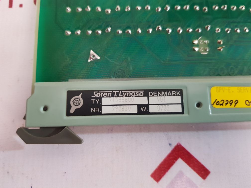 Soren T. Lyngso 213Bb600 V01 Pcb Card