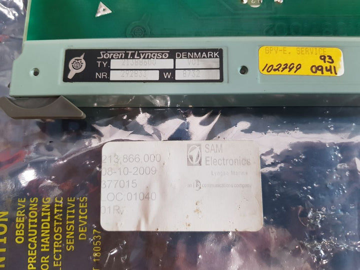 Soren T. Lyngso 213Bb600 V01 Pcb Card