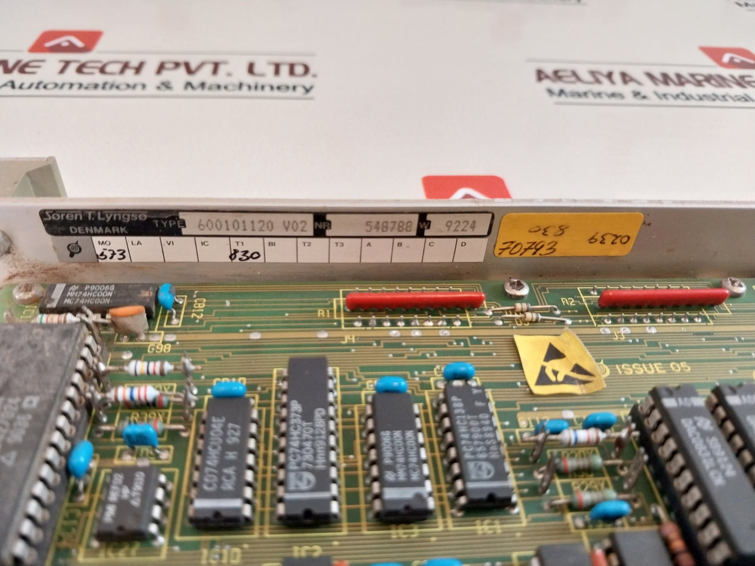 Soren T. Lyngso 600056030 V02/600101120 V02/ 600051040 V02 Pcb Card