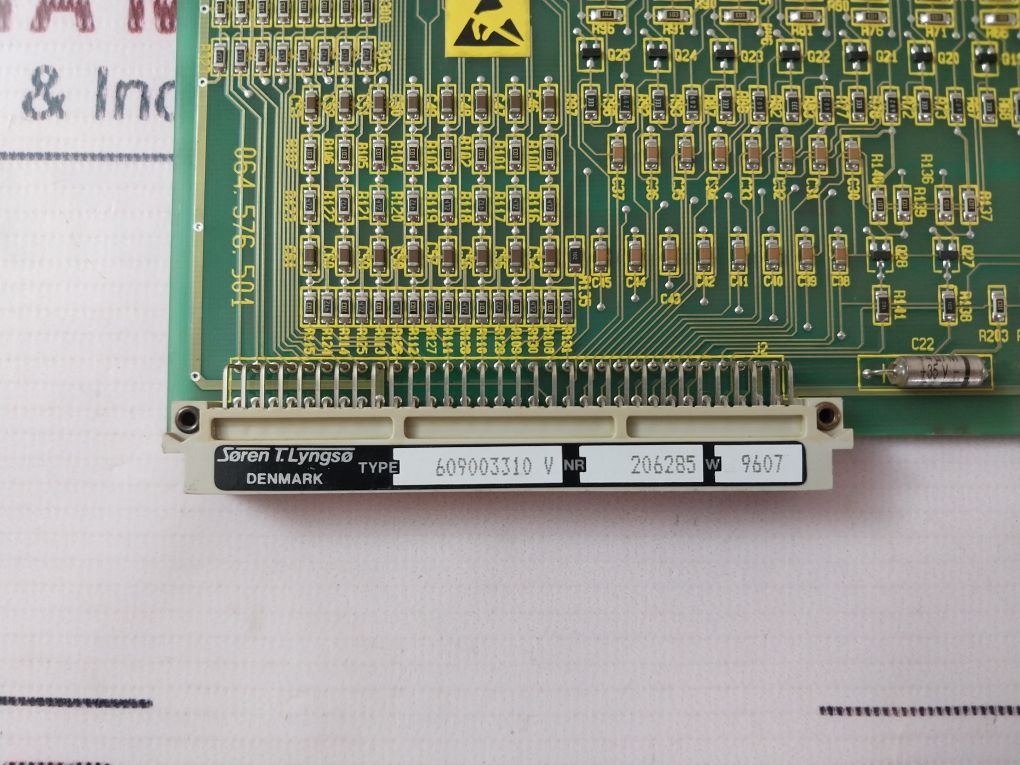 Soren T. Lyngso 609003310 V Pcb Card