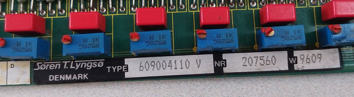 Soren T. Lyngso 609004110 V Printed Circuit Board Rev 03