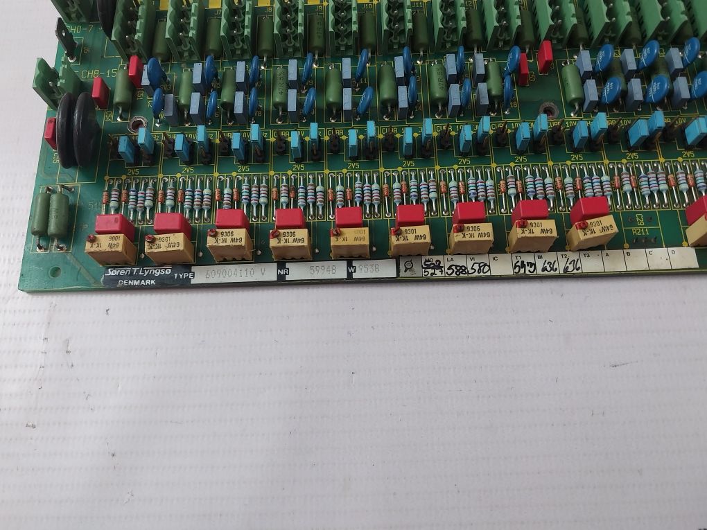 Soren T.Lyngso 609004110 V Pcb Card Rev. 3