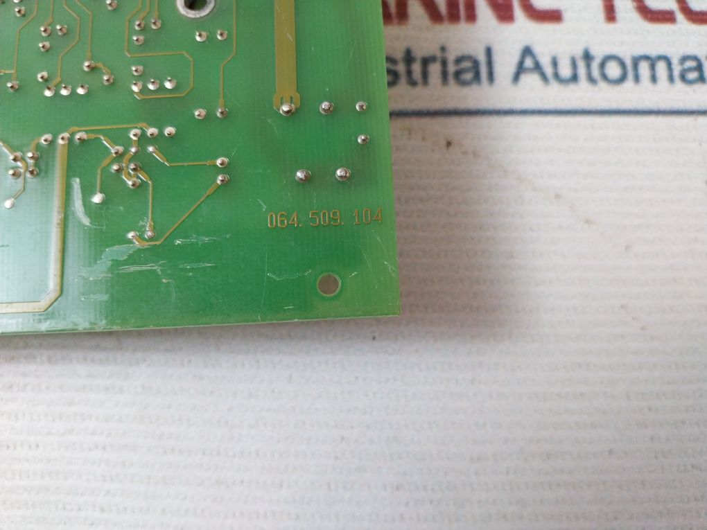 Soren T. Lyngso 609004410 V Printed Circuit Board 064.508.204 Rev 1