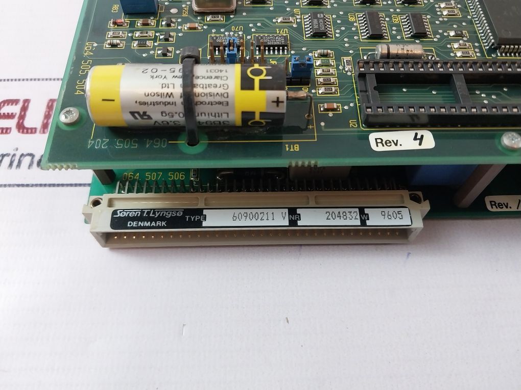 Soren T. Lyngso 609008210 V Pcb Card