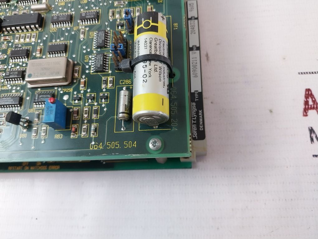 Soren T. Lyngso 609008210 V Pcb Card