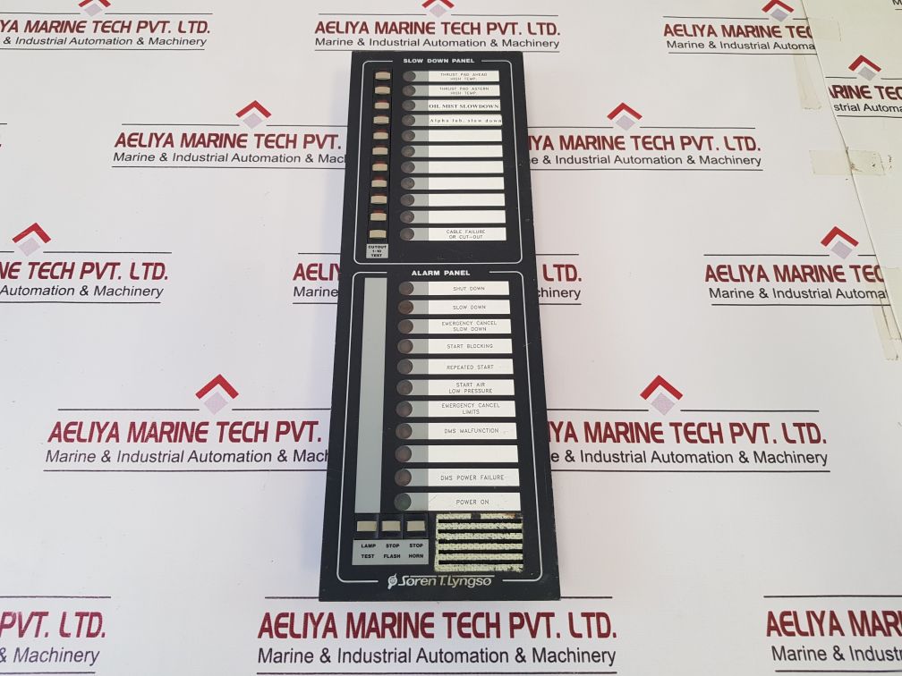 Soren T. Lyngso 900366210 Slow Down & Alarm Panel