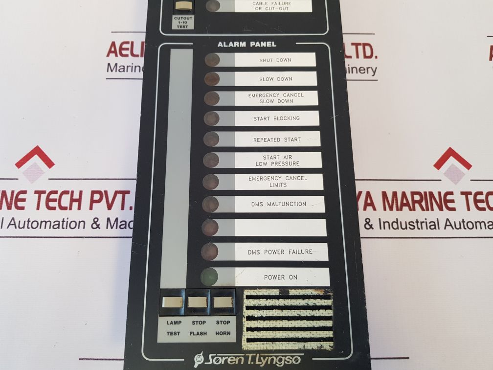 Soren T. Lyngso 900366210 Slow Down & Alarm Panel
