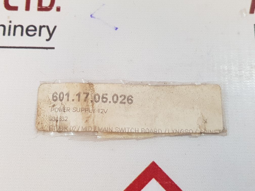 Soren T. Lyngso 930.632 Power Supply 12 V