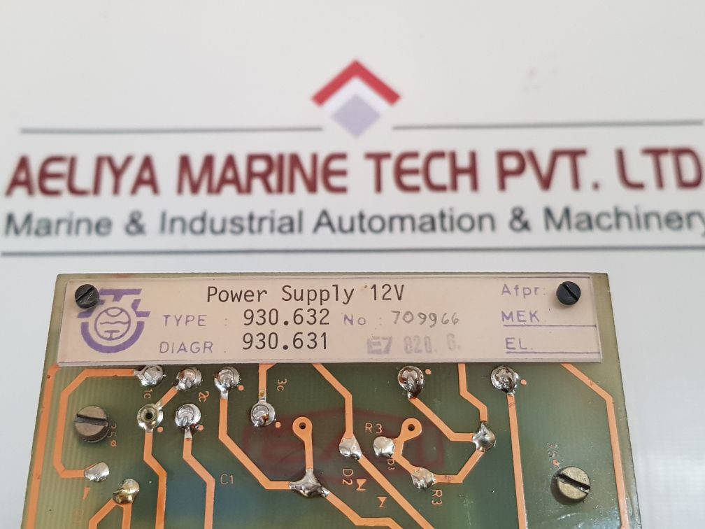 Soren T. Lyngso 930.632 Power Supply 12 V