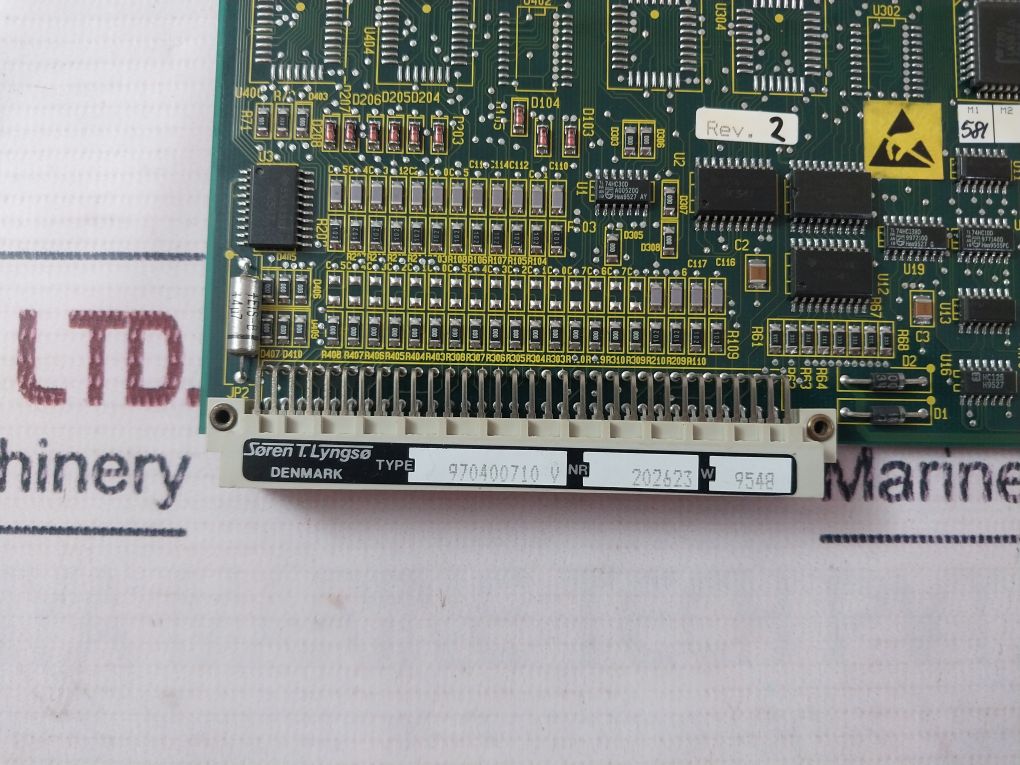 Soren T. Lyngso 970400710 V Pcb Card